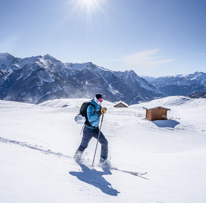 Backcountry skiing